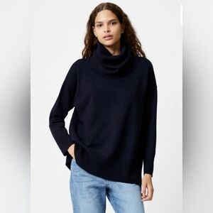 164 NWT French Connection Babysoft Cowl Neck Sweater